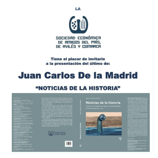 Presentación del libro «Noticias de la Historia» de Juan Carlos De la Madrid